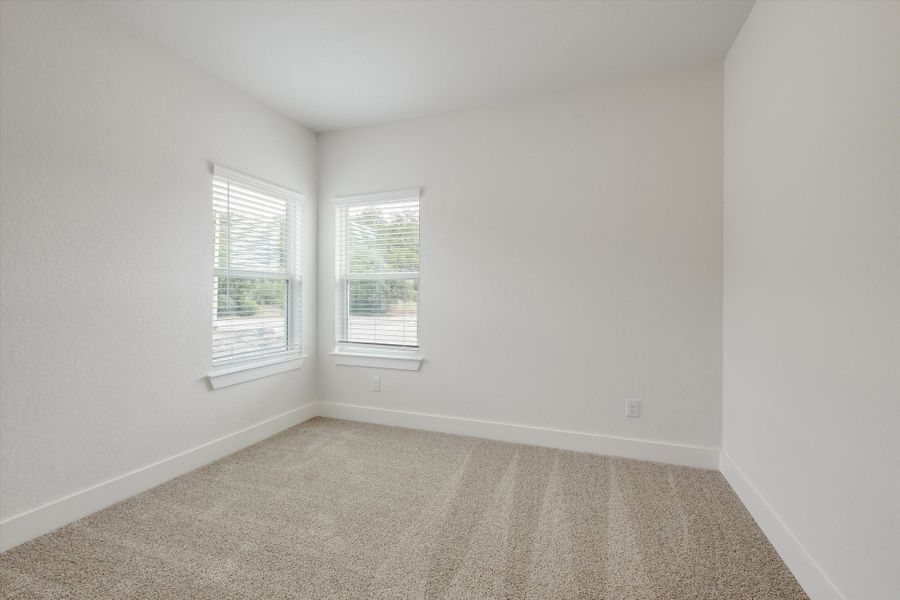 Spacious, unfurnished interior of a new home in Crown Ridge Manor, San Antonio (Image 23). Spacious, unfurnished interior of a new home in Crown Ridge Manor, San Antonio (Image 23).