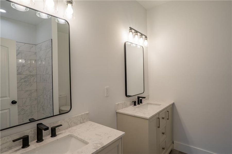 Furnished interior view inside a new home in , Hartwell (Image 6).