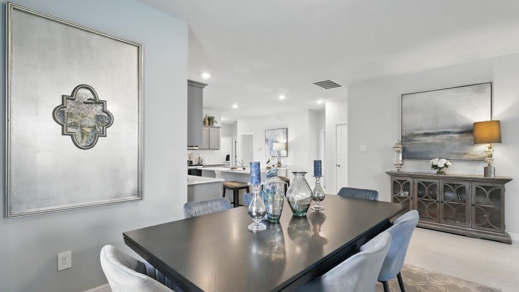 Furnished interior view inside a new home in Vista Park, Decatur (Image 14).
