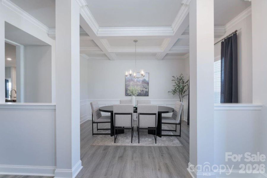 Furnished interior view inside a new home in Cardiff Glyn, Catawba (Image 9).