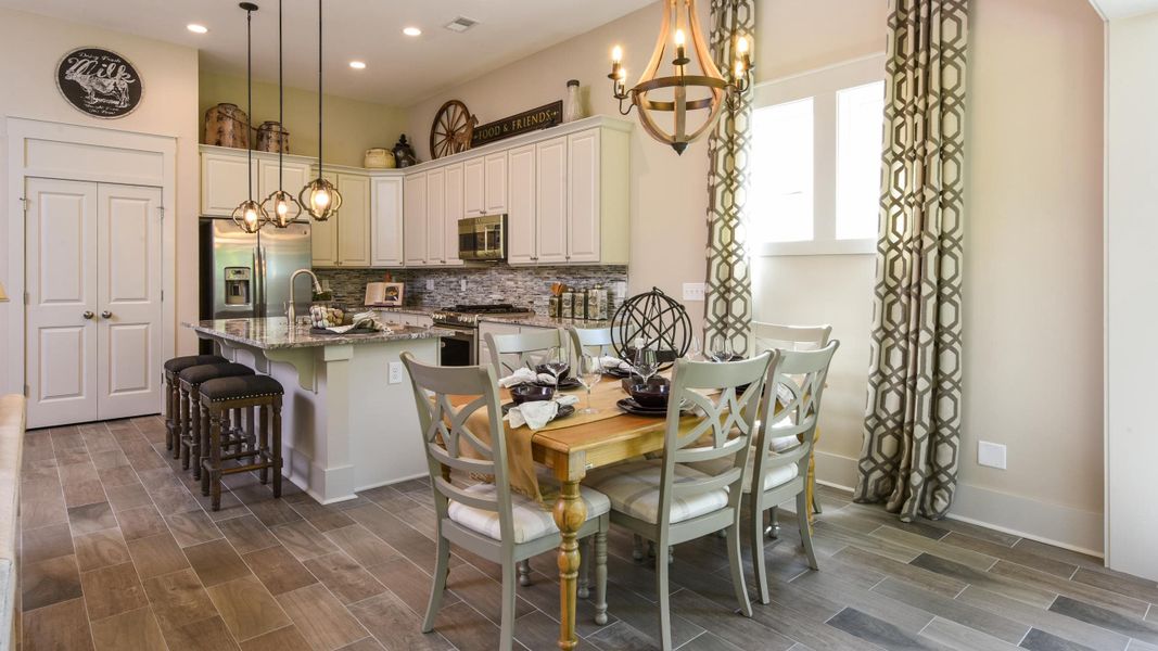 Kitchen and Dining area