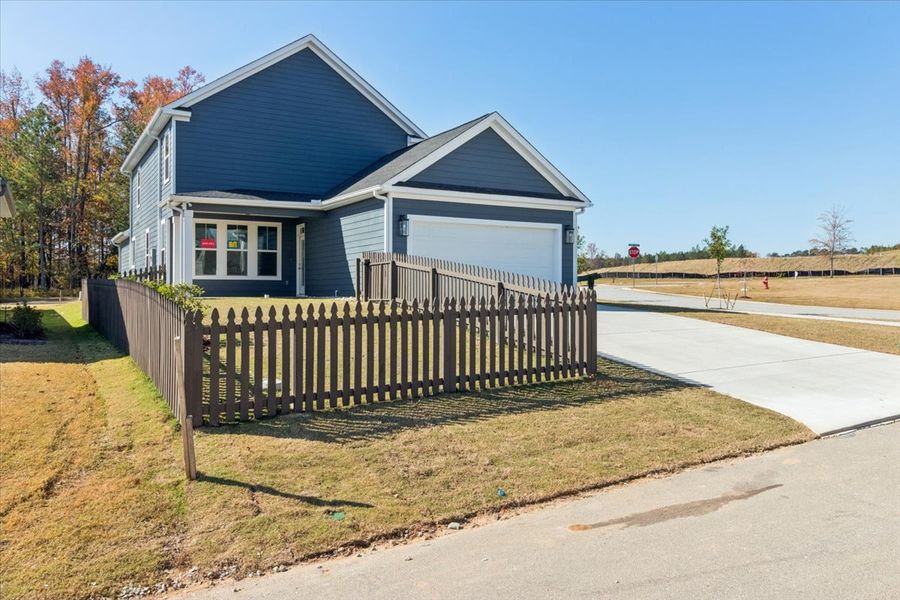 Front exterior of a new home in Tillery Park, Grovetown, GA, highlighting curb appeal (Image 19).