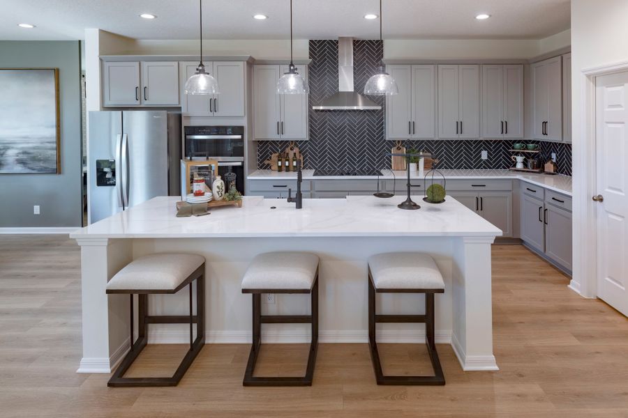 Modern Open-Concept Kitchen in Central Florida Home