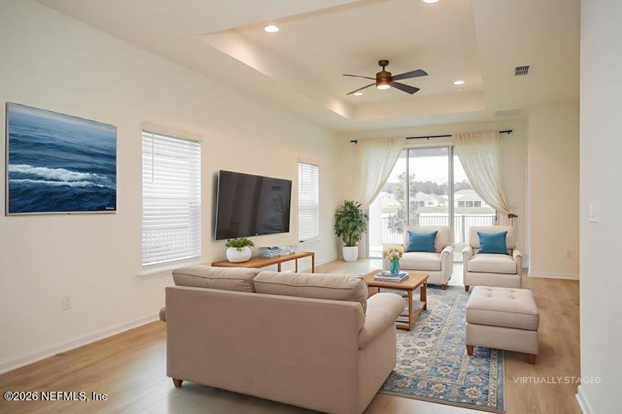 Furnished interior view inside a new home in , St. Augustine (Image 4). Furnished interior view inside a new home in , St. Augustine (Image 4).