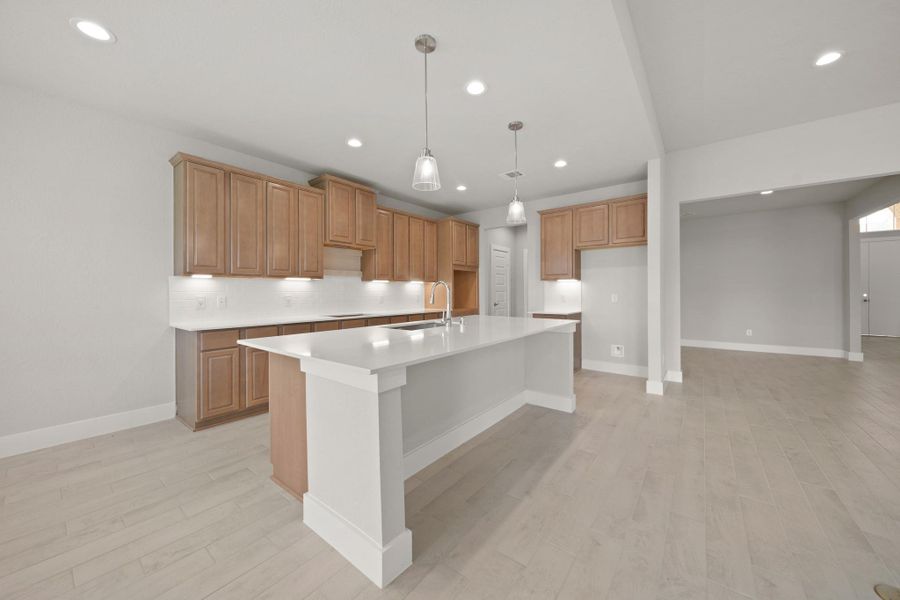 Furnished interior view inside a new home in Morton Creek Ranch, Katy (Image 15).