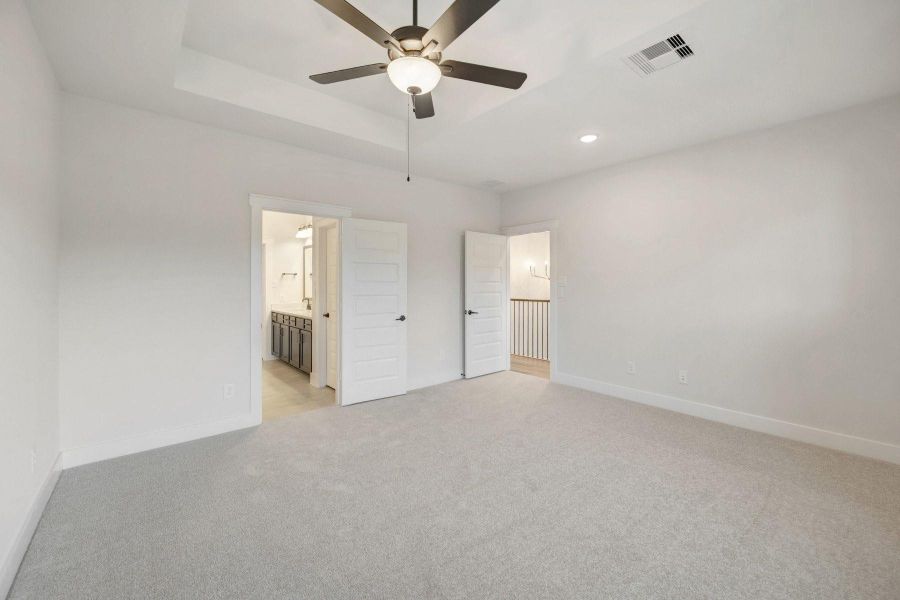 Spacious, unfurnished interior of a new home in Two Step Farm - Cottages Row Collection, Montgomery (Image 19).