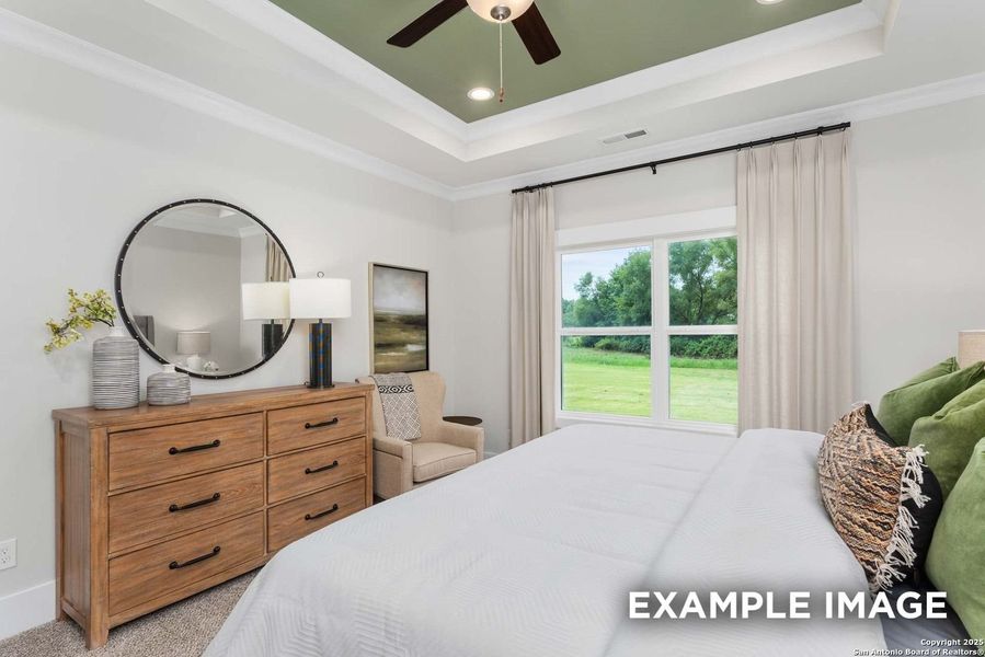 Furnished interior view inside a new home in Hickory Ridge, Elmendorf (Image 33).