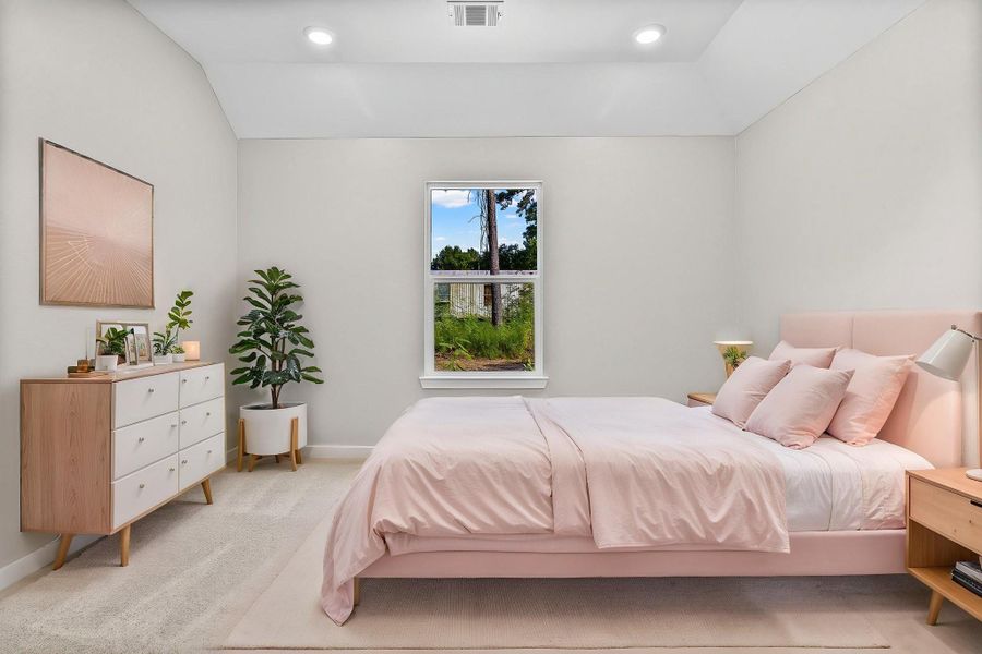 Virtually stage secondary bedroom Virtually stage secondary bedroom