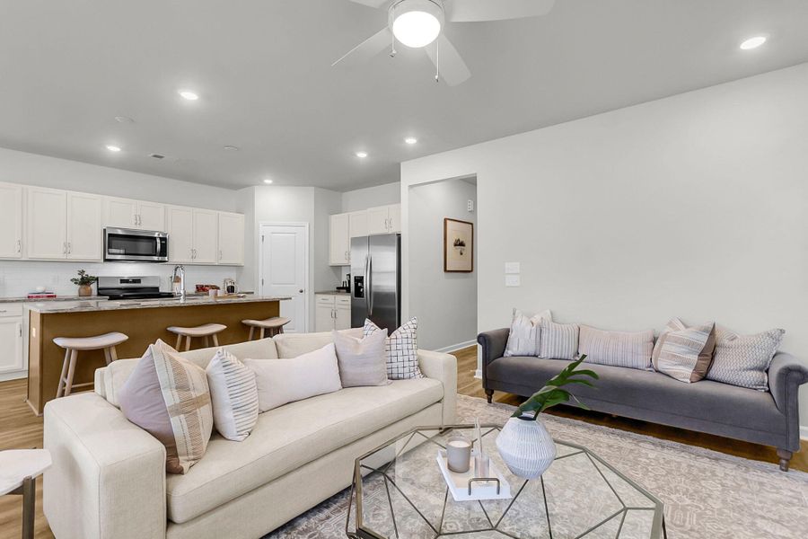 Furnished interior view inside a new home in Wildcat Chase, Summerville (Image 7).