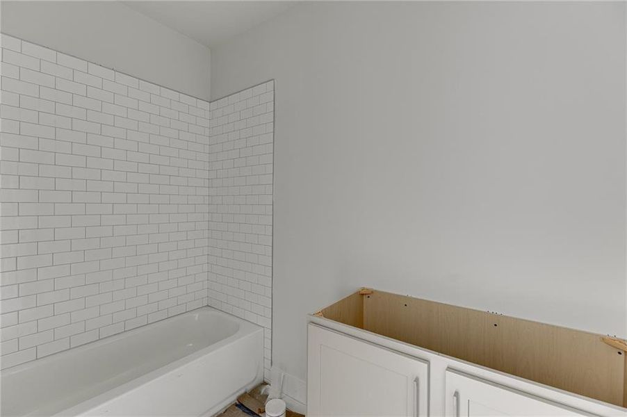 In-progress construction of a new home in , Buford, GA (Image 24).