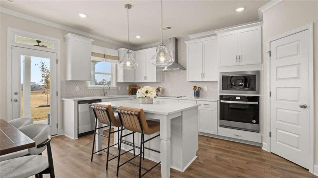 Furnished interior view inside a new home in Evergreen Crossing, Locust Grove (Image 39).