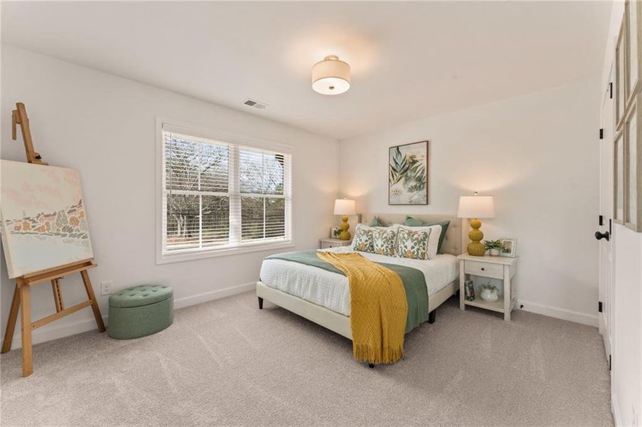 Furnished interior view inside a new home in Wilkins Walk, Mableton (Image 12).