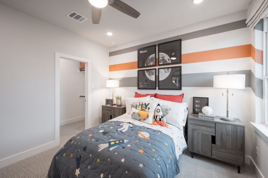 Representative furnished interior of a home built from the Cormorant by Tri Pointe Homes in Trillium, Richmond (Image 18).