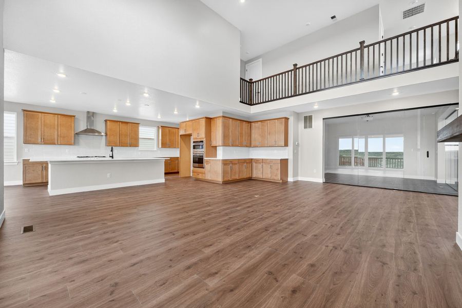 Spacious, unfurnished interior of a new home in Hillside at Crystal Valley Destination Collection, Castle Rock (Image 18).