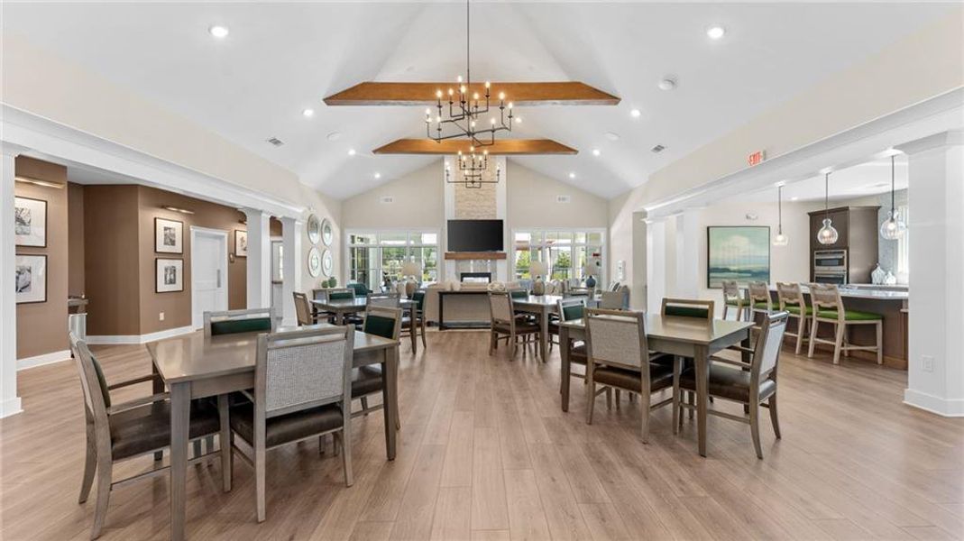 Community amenities in The Courtyards at Bailey Farms, Dacula (Image 29).