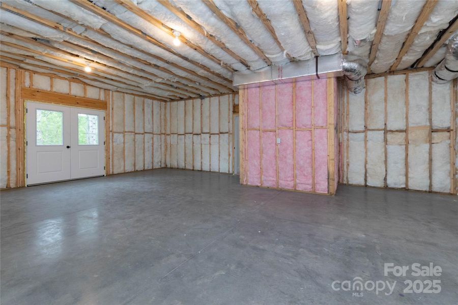 Downstairs Unfinished Space 2 Downstairs Unfinished Space 2