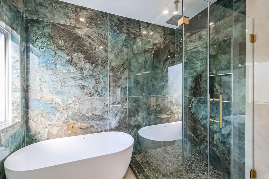 Furnished interior view inside a new home in , Houston (Image 9).