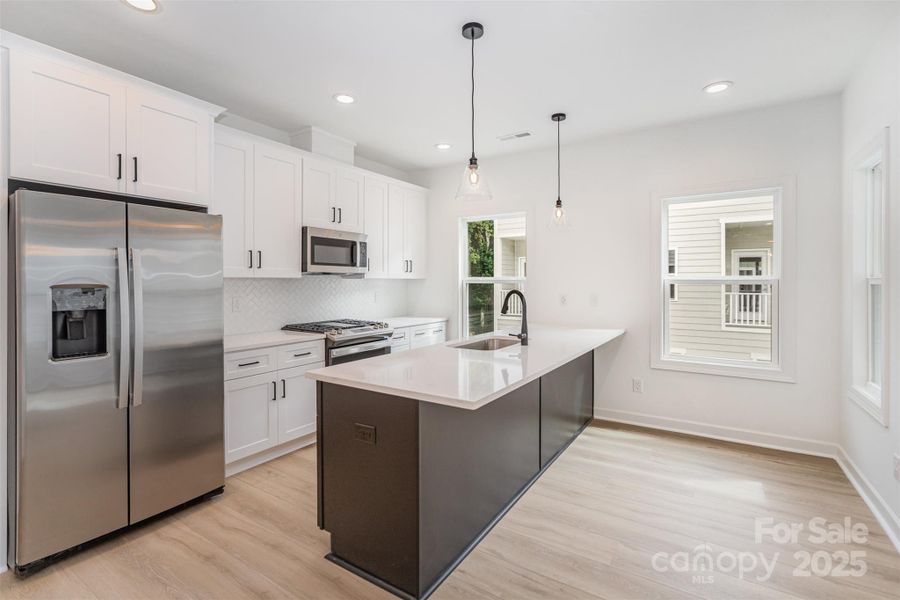 Furnished interior view inside a new home in , Charlotte (Image 5).