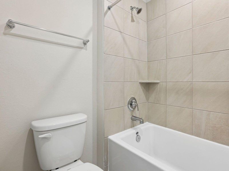 Furnished interior view inside a new home in Heights of Barbers Hill, Baytown (Image 6).