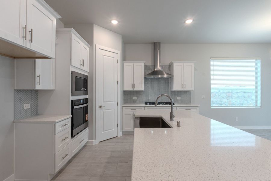 Furnished interior view inside a new home in Emerald Estates, El Paso (Image 6).