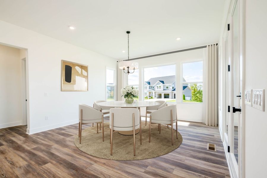 Representative furnished interior of a home built from the Margot by Fischer Homes in Veranda Manor, Canton (Image 9). Representative furnished interior of a home built from the Margot by Fischer Homes in Veranda Manor, Canton (Image 9).