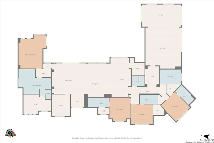 2D floor plan layout of this home in , Bulverde, TX (Image 3). 2D floor plan layout of this home in , Bulverde, TX (Image 3).
