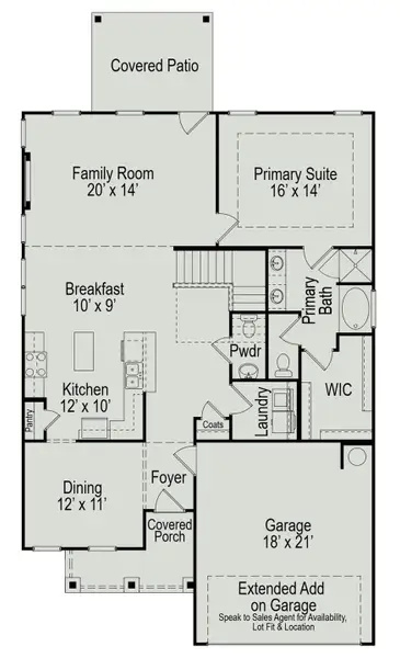 2D floor plan layout of this home in , Baytown, TX (Image 3).