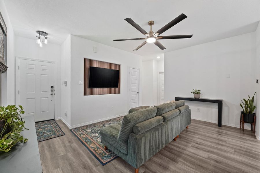 Furnished interior view inside a new home in Maple Heights, Porter (Image 7). Furnished interior view inside a new home in Maple Heights, Porter (Image 7).