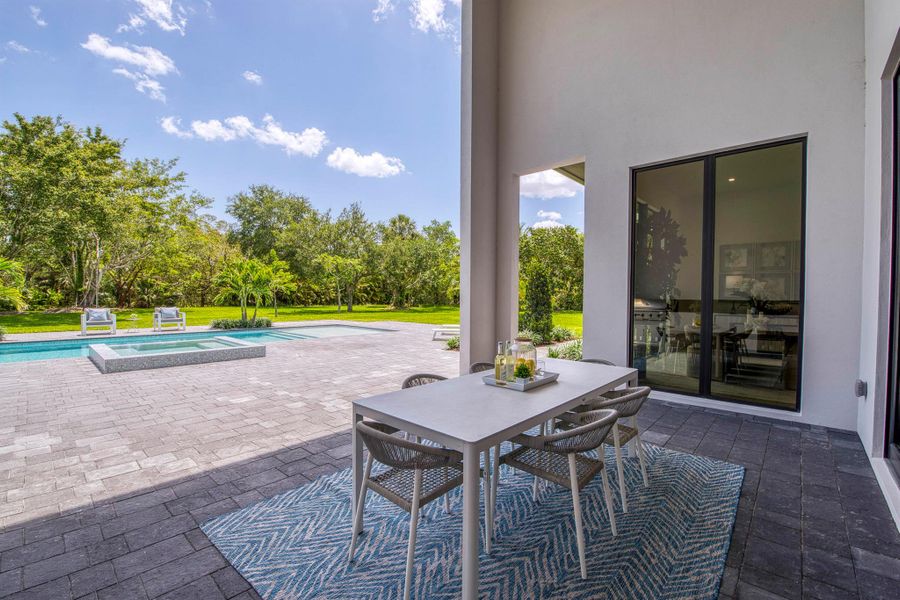 Furnished interior view inside a new home in , Palm Beach Gardens (Image 6).