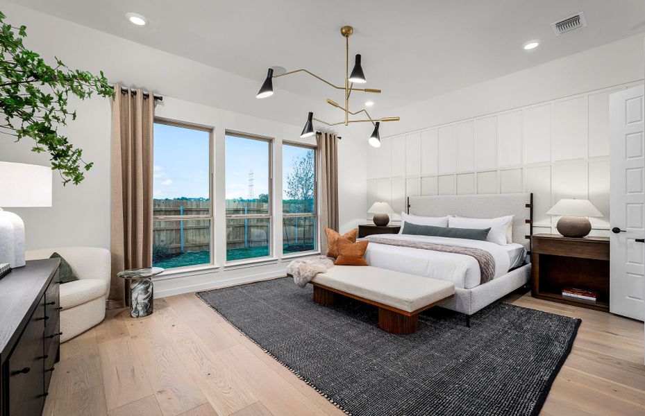Representative furnished interior of a home built from the Doucette by Pulte Homes in Blue Creek Trails, Richmond (Image 17). Representative furnished interior of a home built from the Doucette by Pulte Homes in Blue Creek Trails, Richmond (Image 17).