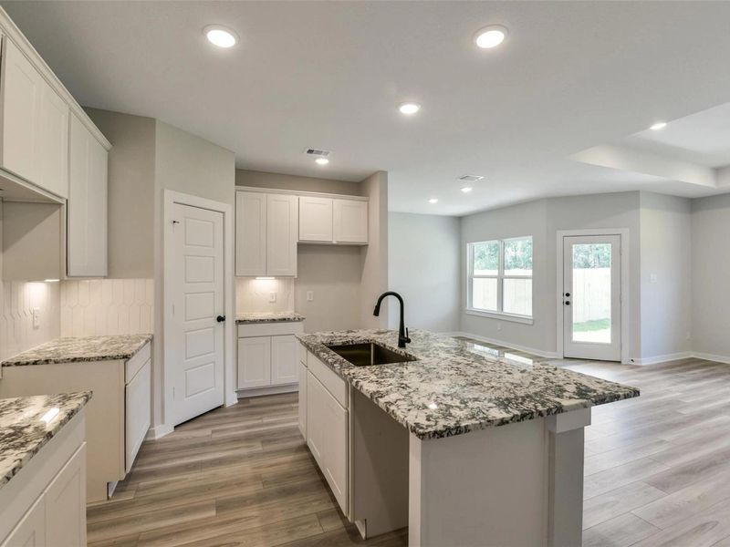 Furnished interior view inside a new home in Sundance Cove, Crosby (Image 10).