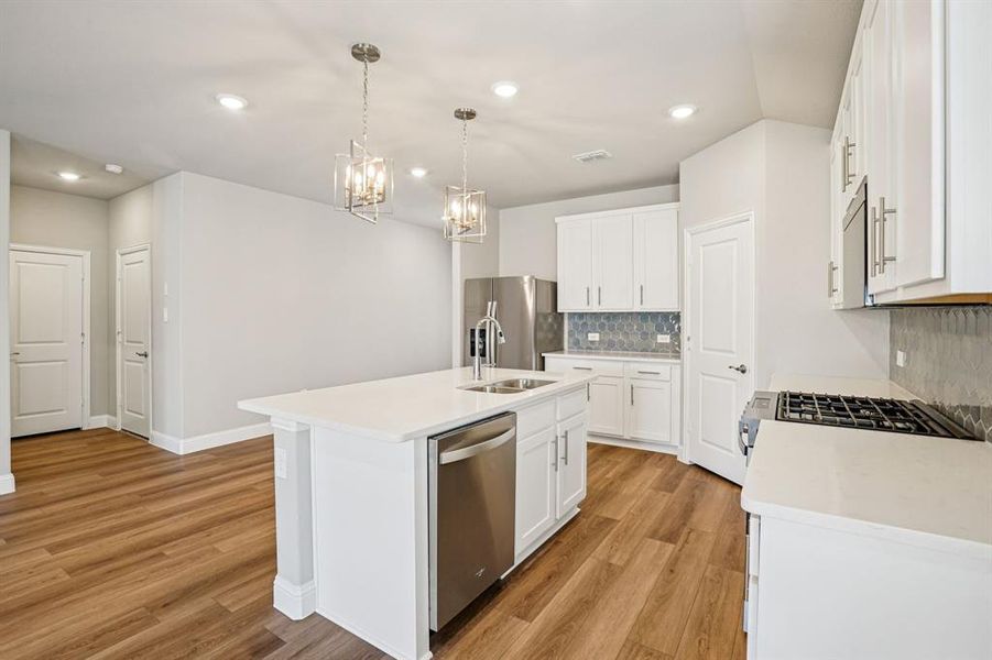 Furnished interior view inside a new home in Stonehaven, Seagoville (Image 16).