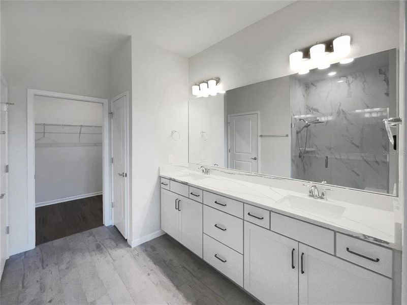 Furnished interior view inside a new home in , Kissimmee (Image 5).