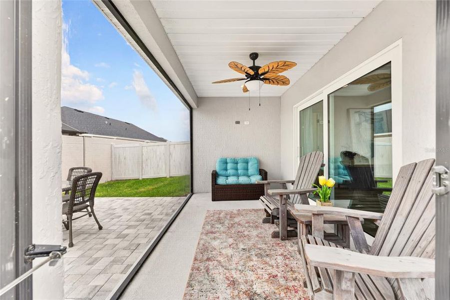 Exterior details and patio area of a home in , The Villages (Image 27).