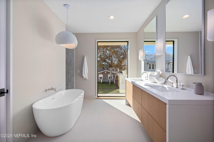 Furnished interior view inside a new home in , Atlantic Beach (Image 47).