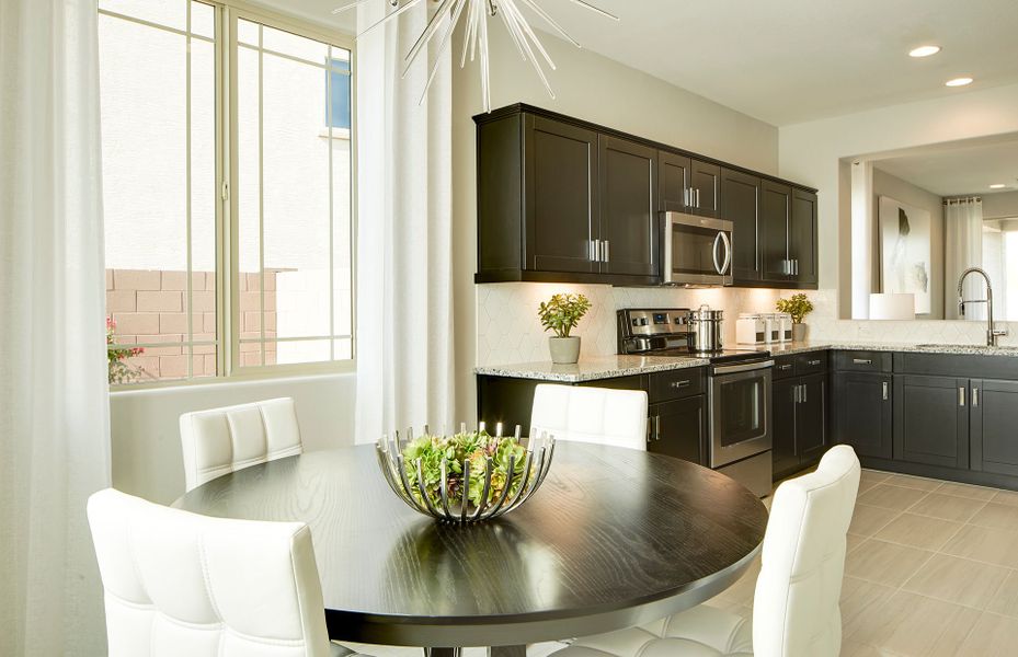 Representative furnished interior of a home built from the Desert Spoon by Pulte Homes in Parkside at Anthem at Merrill Ranch, Florence (Image 8).