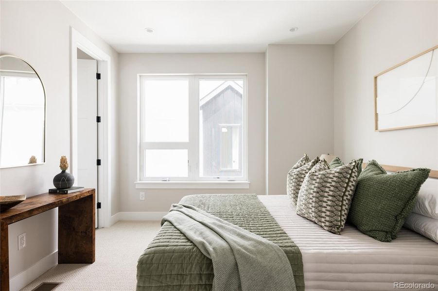 Furnished interior view inside a new home in , Denver (Image 21). Furnished interior view inside a new home in , Denver (Image 21).