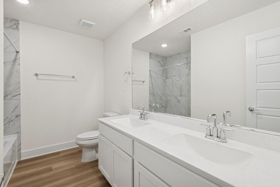 Furnished interior view inside a new home in Magnolia Ridge, Magnolia (Image 6).