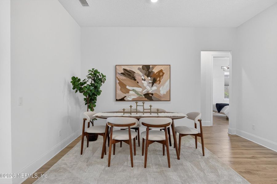 Furnished interior view inside a new home in , Ponte Vedra (Image 33).