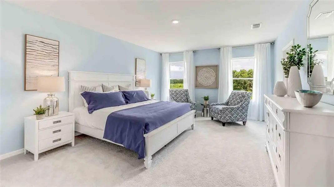 Furnished interior view inside a new home in , Zephyrhills (Image 8).