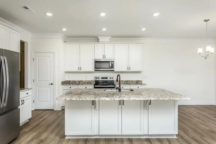 Furnished interior view inside a new home in Daniel Farms, Benson (Image 8).