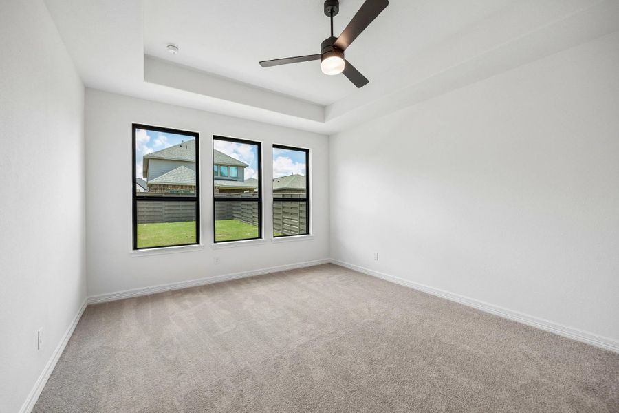 Spacious, unfurnished interior of a new home in Austin Point, Richmond (Image 16). Spacious, unfurnished interior of a new home in Austin Point, Richmond (Image 16).