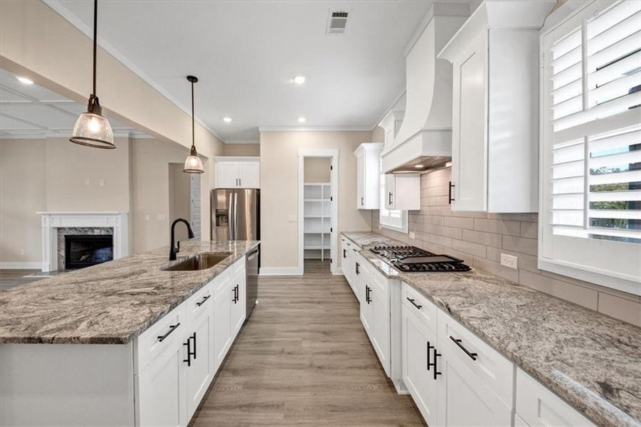 Furnished interior view inside a new home in , Ball Ground (Image 12).