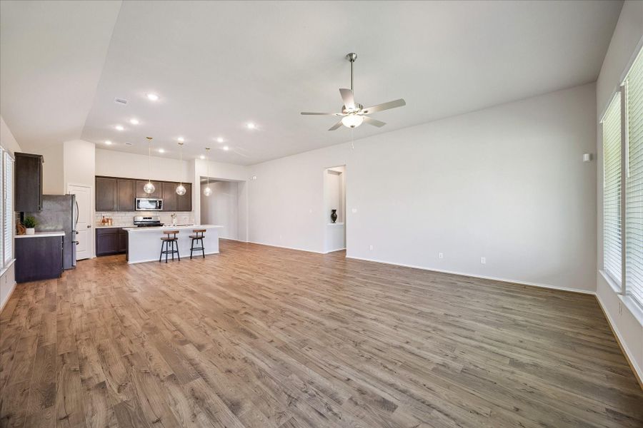 One last view of the house you are going to love living in! Do not forget all the upgrades such as radiant attic barrier, tankless hot water heater, water filtration system, and security system.