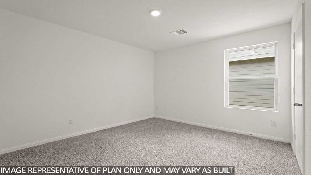 Spacious, unfurnished interior of a new home in McCrorey Trails, Conroe (Image 13).