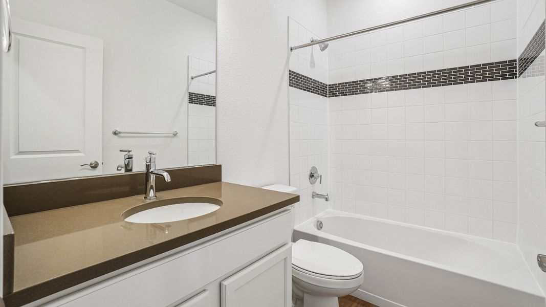 Furnished interior view inside a new home in Westerly - Townhomes, Erie (Image 24).