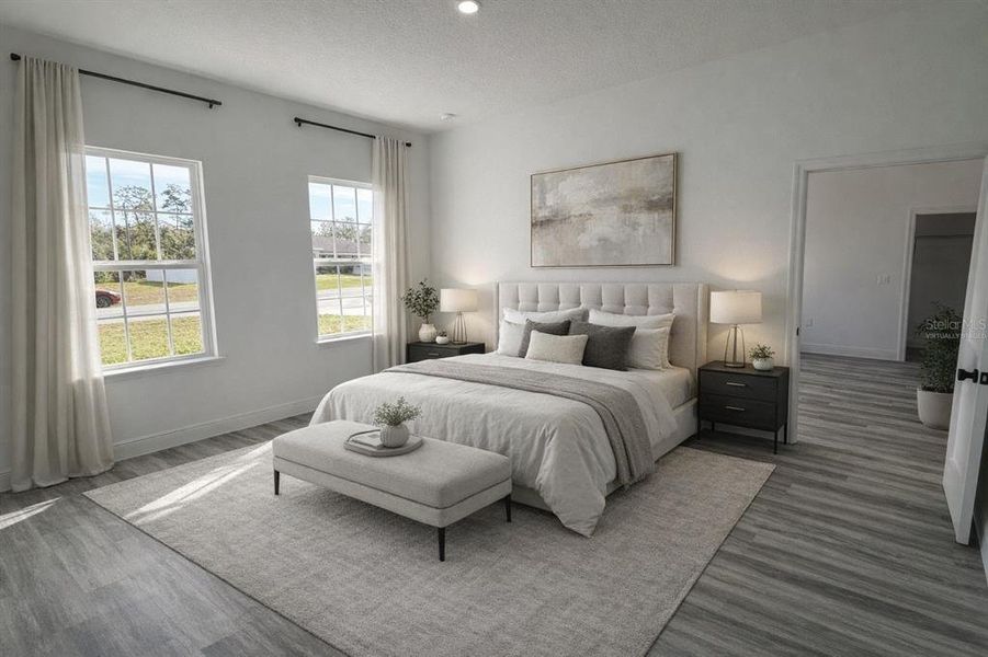 Furnished interior view inside a new home in , Ocala (Image 8).