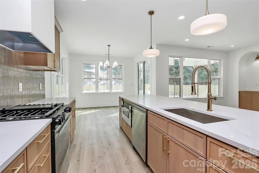 Furnished interior view inside a new home in , Mooresville (Image 5).