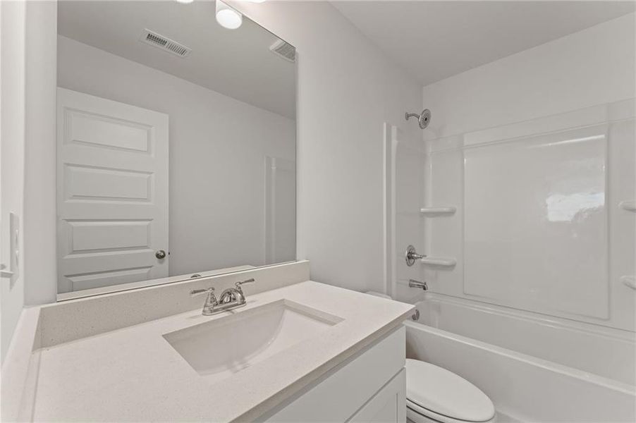Furnished interior view inside a new home in Oakhill Estates, Adairsville (Image 14).