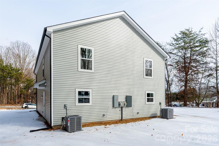 Exterior details and patio area of a home in , Newton (Image 15). Exterior details and patio area of a home in , Newton (Image 15).